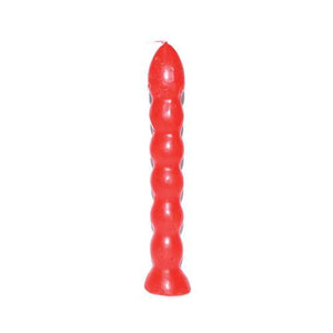 9 1-2" Red 7 Knob Candle - Nakhti By Kali J.N.S