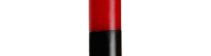 9" Red- Black Pillar Candle - Nakhti By Kali J.N.S
