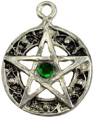Celtic Knot Pentagram Amulet
