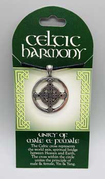 Celtic Harmony Unity Of Male & Female Amulet