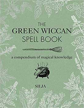 Green Wiccan Spellbook (hc) By Silja