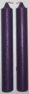 1-2" Purple Chime Candle 20 Pack