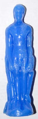 Blue Male Candle