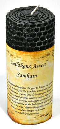 4" Samhain Sabbat Lailokens Awen Candle
