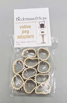 Votive Peg Adapter (set Of 10)