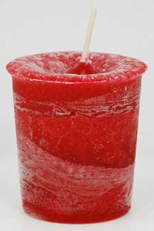 Courage Herbal Votive - Red