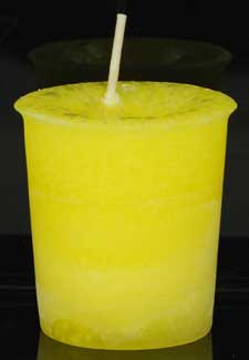 Laughter Herbal Votive - Yellow