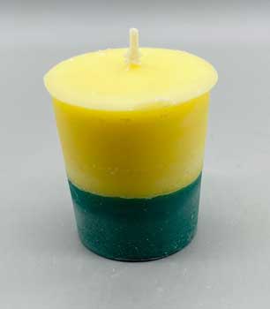 Patchouli Amber Palm Oil Votive Candle