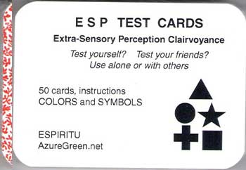 Esp Test Cards (50 Cards)