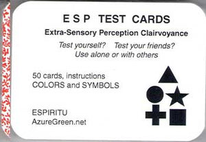 Esp Test Cards (50 Cards)