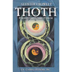Thoth Pocket Swiss Tarot Deck By Crowley-harris