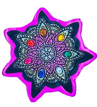 4 1-2" Chakra Ash Catcher