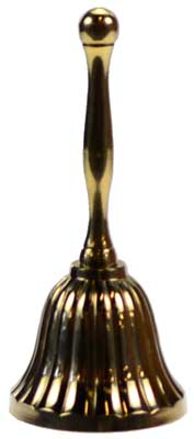 Brass Hand Bell 4"