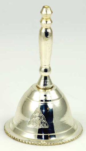 Altar Bell With Triquetra Design 2 1-2"
