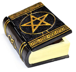 4" X 5 3-4" Pentagram Book Box