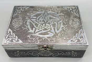 5"x7" Metal Celtic Pentagram