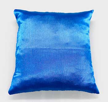 4" Blue Cushion