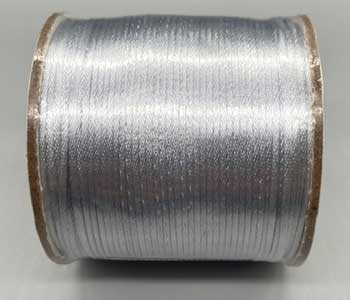 Silver Rattail 2mm 144 Yds