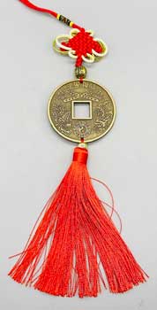 2 1-2" Feng Shui Hanging Coin