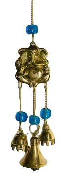 10" Ganesha Hanging Bells