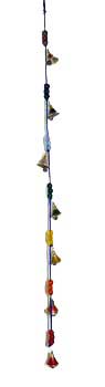 28" Chakra Hanging Bells