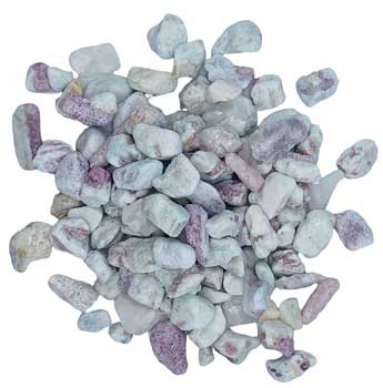 1 Lb Rubelite Untumbled Chips