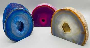 1.5-2# Dyed Agate Geode Druse