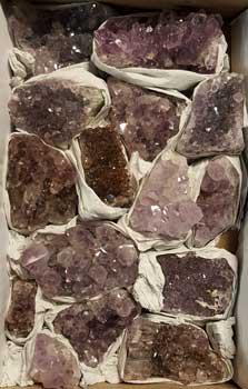 ~2 1-2# Flat Of Amethyst Druse
