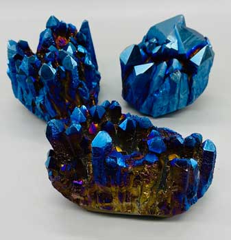 ~7.0# Crystal Druse Dark Blue