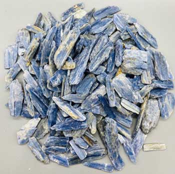 ~3# Flat Of Kyanite, Blue Blades