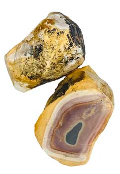 (set Of 2) .7-1.0# Jasper, Polychrome Polished 1 Side