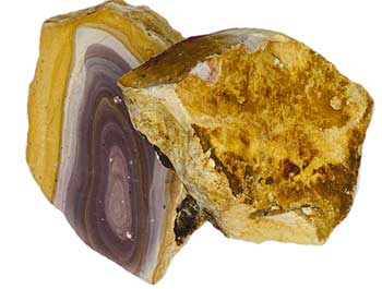 (set Of 2) 1.1-1.5# Jasper, Polycrome Polished 1 Side