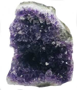 1.0-1.3# Geode Amethyst B Cut