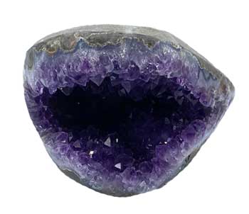 1.5-1.9# Geode Amethyst C Cut