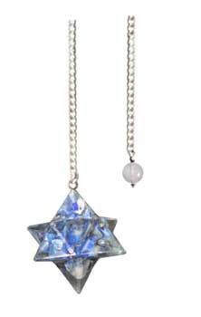 Merkabah Lapis Orgone Pendulum