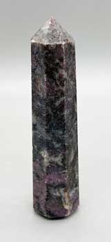 3-4" Garnet In Astrophollite Point