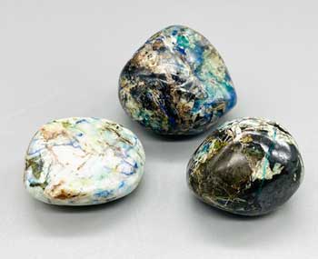 1 Lb Azurite-malachite Pebbles