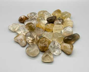 1 Lb Tumbled Citrine, Natural Stones