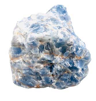 1.5-2.5# Blue Calcite Untumbled Stones