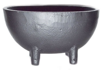 3 1-4"x 5 1-2" Oval Cast Iron Cauldron