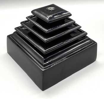 4" Pyramid Back Flow Incense Burner