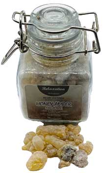3.0oz Relaxation (honey Amber) Resin Jar