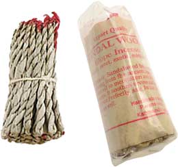 Sanda L Wood Tibetan Rope Incense 45 Ropes