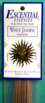 White Jasmine Escential Essences Incense Sticks 16 Pack