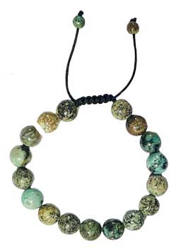 10mm Turquoise, African Bracelet