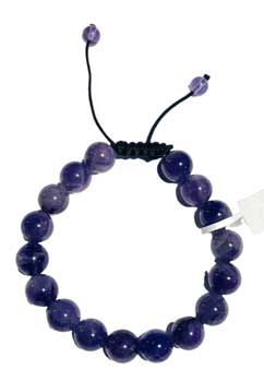 10mm Amethyst Bracelet