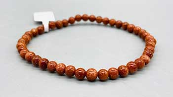 4mm Goldstone Bracelet