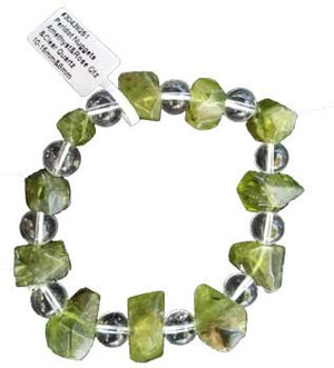 Peridot Faceted With Assorted Gemstone Bracelet