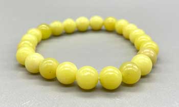 4mm Butter Jade Stretch Bracelet