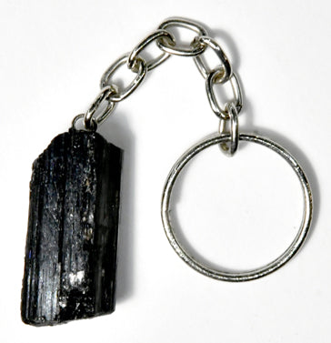 Tourmaline, Black Keychain